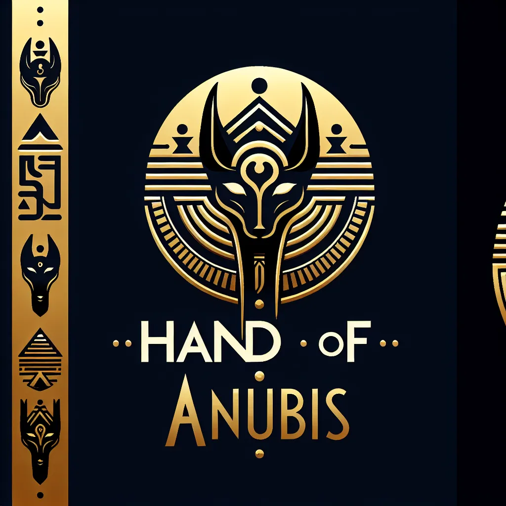 Hand Of Anubis: Misteri Mesir Kuno dan Kekuatan Penjaga Alam Baka Logo